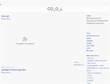 Tablet Screenshot of co-o-l.blogmn.net
